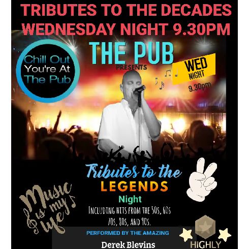 Tribute to the Legends by Derek Blevins - Event in Benidorm